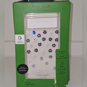 NIB Kate Spade Clear Floral Google Pixel  Case